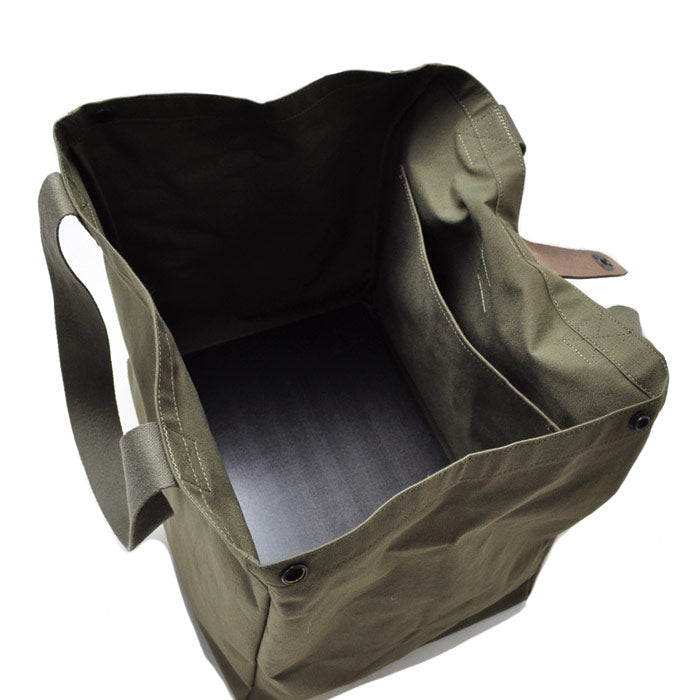 Nigel Cabourn ナイジェルケーボン BUCKET BAG - HALFTEX PEAT LABEL 80460061003