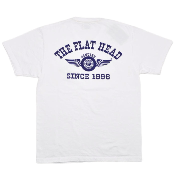 THE FLAT HEAD フラットヘッド Tシャツ FN-THC-202 FLYING WHEEL