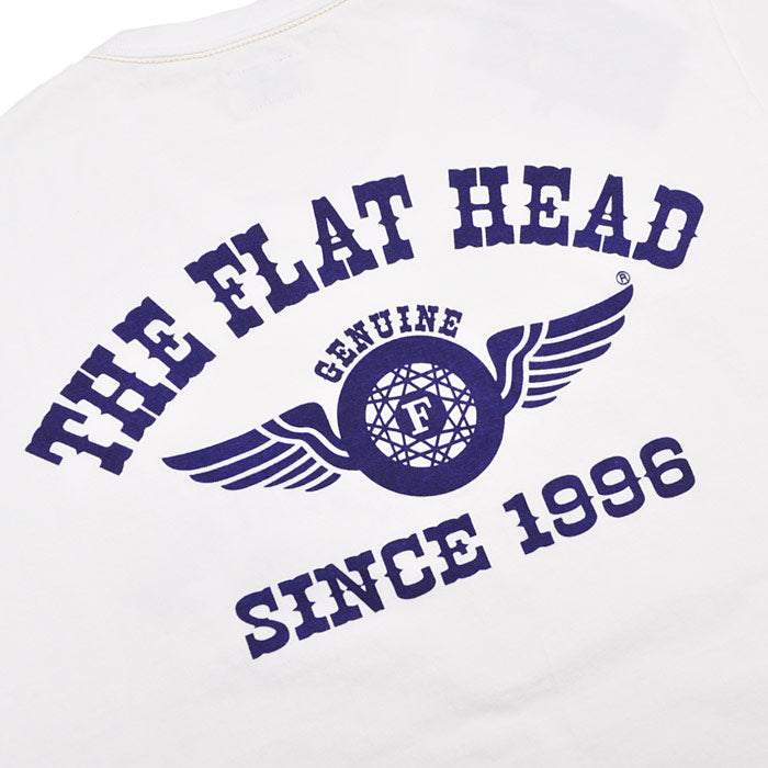 THE FLAT HEAD フラットヘッド Tシャツ FN-THC-202 FLYING WHEEL