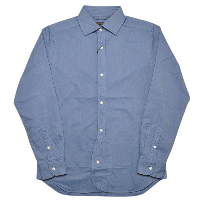 NIGEL CABOURN ナイジェルケーボン シャツ ブリティッシュオフィサーズシャツ BRITISH OFFICERS SHIRT VINTAGE OXFORD オックスフォード