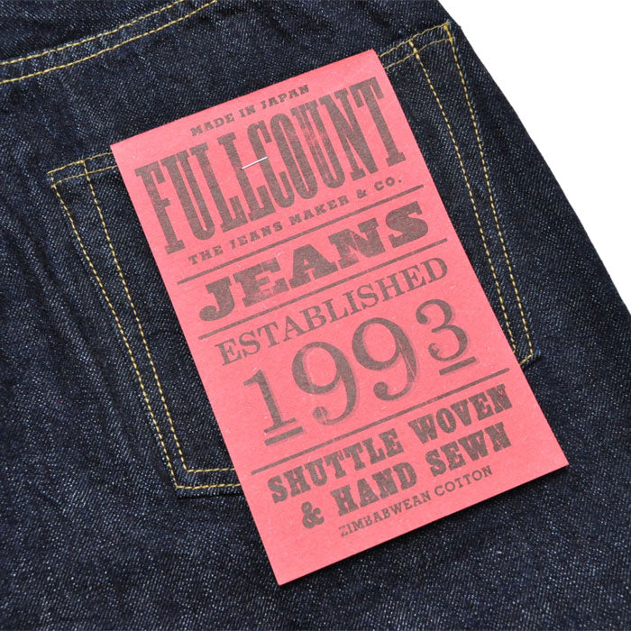 FULLCOUNT フルカウント ジーンズ デニム 0105W Wide Denim (One Wash) 13.7oz メンズ アメカジ