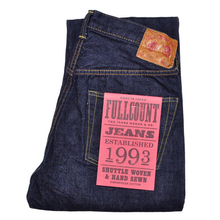 FULLCOUNT フルカウント ジーンズ デニム 1101W Straight Denim (One Wash) 13.7oz メンズ アメカジ