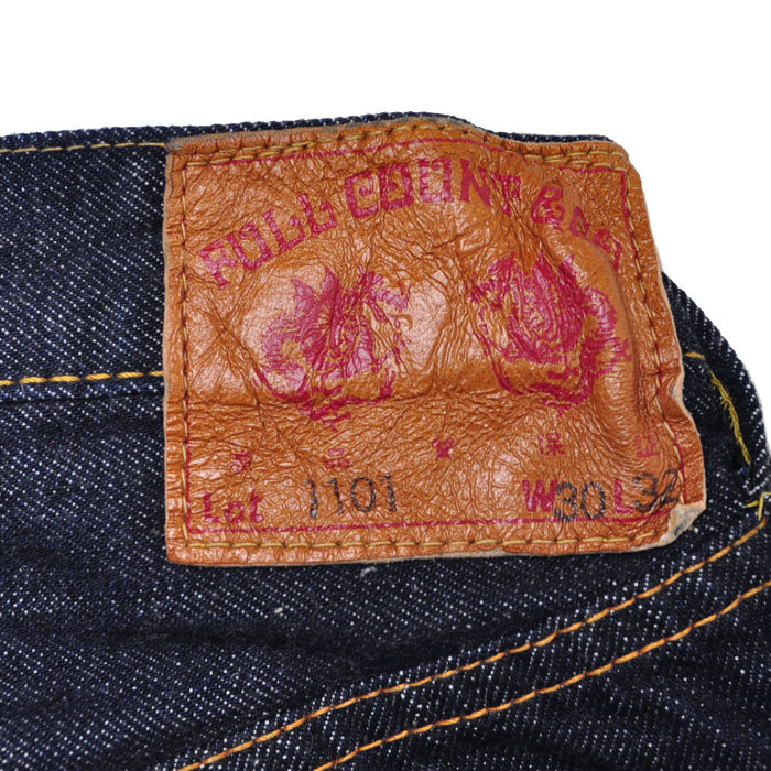 FULLCOUNT フルカウント ジーンズ デニム 1101W Straight Denim (One Wash) 13.7oz メンズ アメカジ