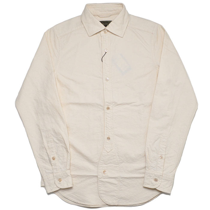 NIGEL CABOURN ナイジェルケーボン シャツ ブリティッシュオフィサーズシャツ BRITISH OFFICERS SHIRT VINTAGE OXFORD オックスフォード
