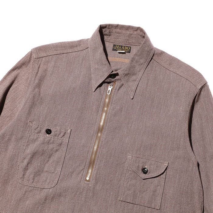 JELADO ジェラード シャツ Ciggy Shirt シギーシャツ AG81118 撚り杢シャンブレーシャツ