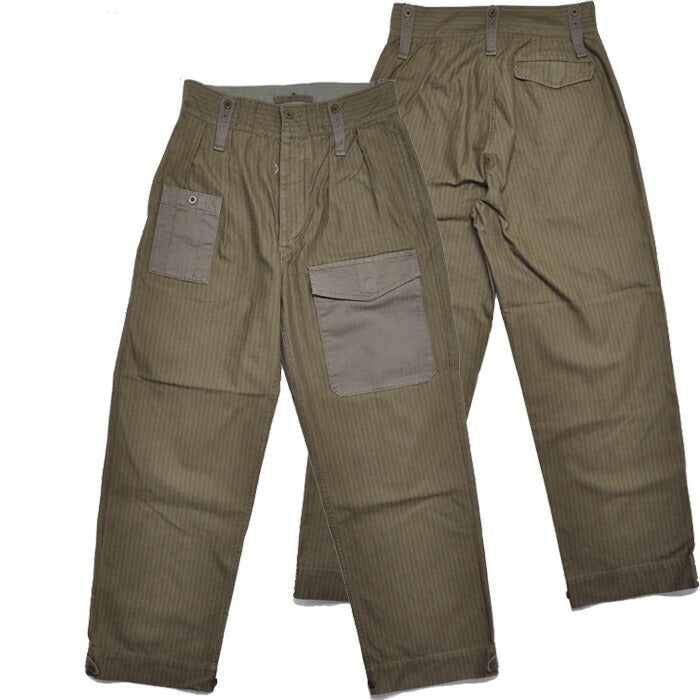 NIGEL CABOURN ナイジェルケーボン パンツ アーミーカーゴパンツ ナノピグメントヘリンボーンツイル 80480050008