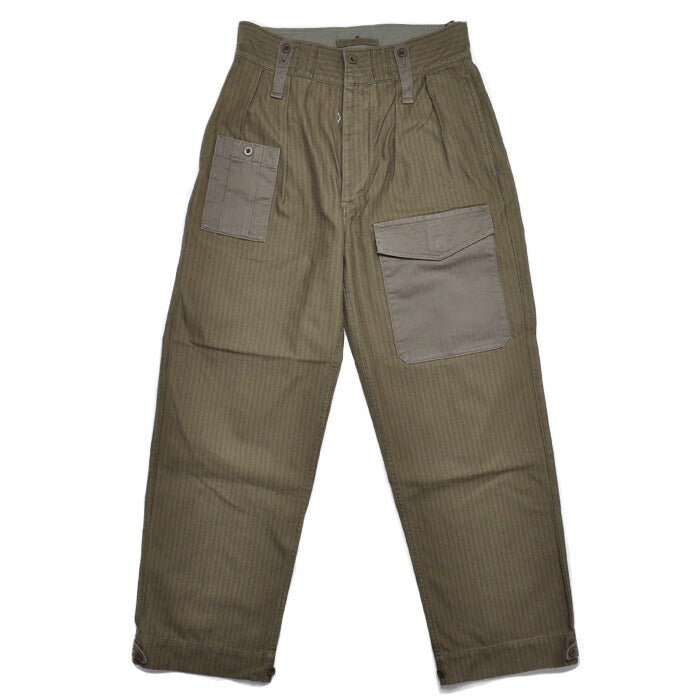 NIGEL CABOURN ナイジェルケーボン パンツ アーミーカーゴパンツ ナノピグメントヘリンボーンツイル 80480050008