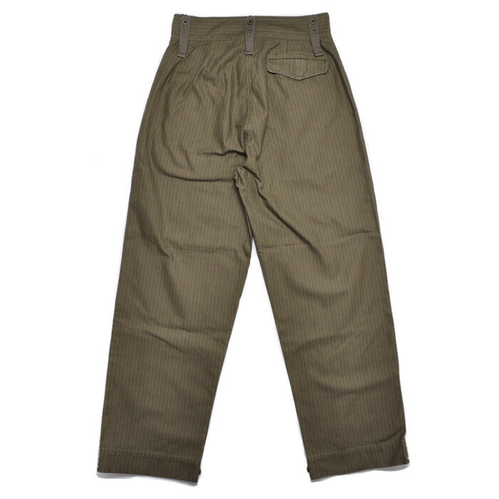 NIGEL CABOURN ナイジェルケーボン パンツ アーミーカーゴパンツ ナノピグメントヘリンボーンツイル 80480050008