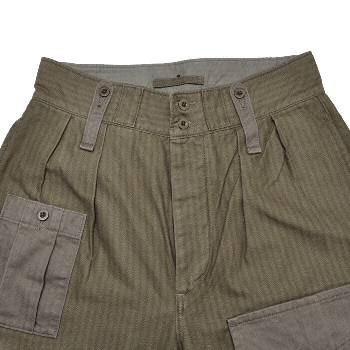 NIGEL CABOURN ナイジェルケーボン パンツ アーミーカーゴパンツ ナノピグメントヘリンボーンツイル 80480050008
