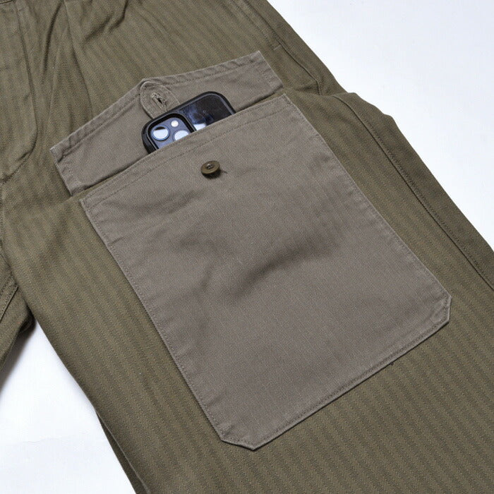 NIGEL CABOURN ナイジェルケーボン パンツ アーミーカーゴパンツ ナノピグメントヘリンボーンツイル 80480050008