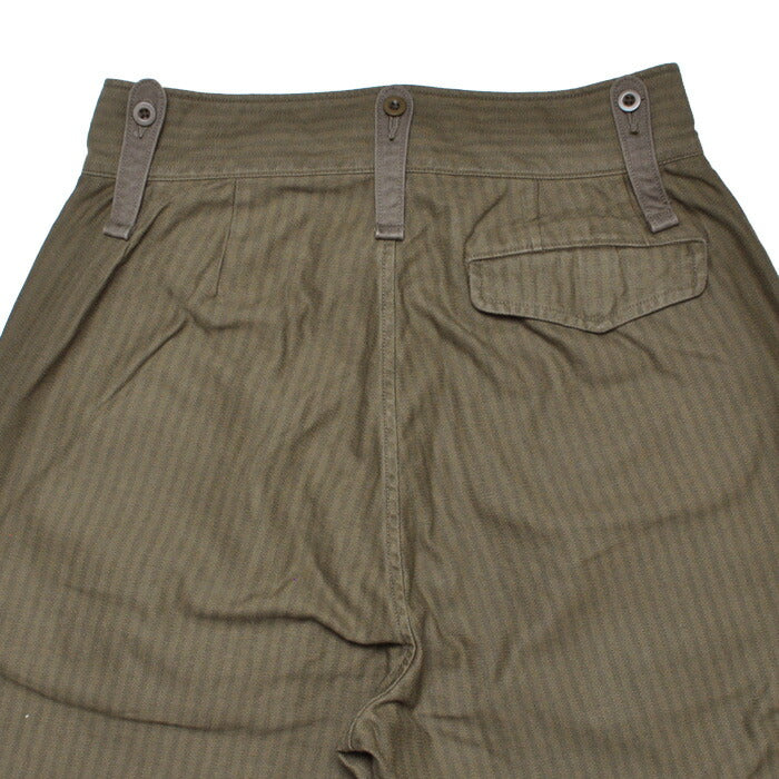 NIGEL CABOURN ナイジェルケーボン パンツ アーミーカーゴパンツ ナノピグメントヘリンボーンツイル 80480050008