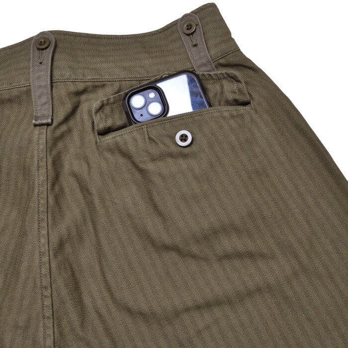 NIGEL CABOURN ナイジェルケーボン パンツ アーミーカーゴパンツ ナノピグメントヘリンボーンツイル 80480050008