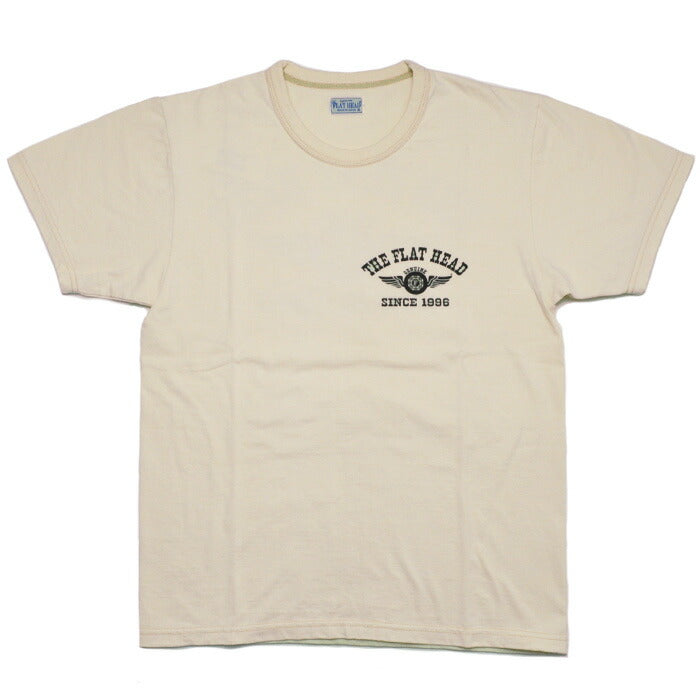 THE FLAT HEAD フラットヘッド Tシャツ FN-THC-202 FLYING WHEEL