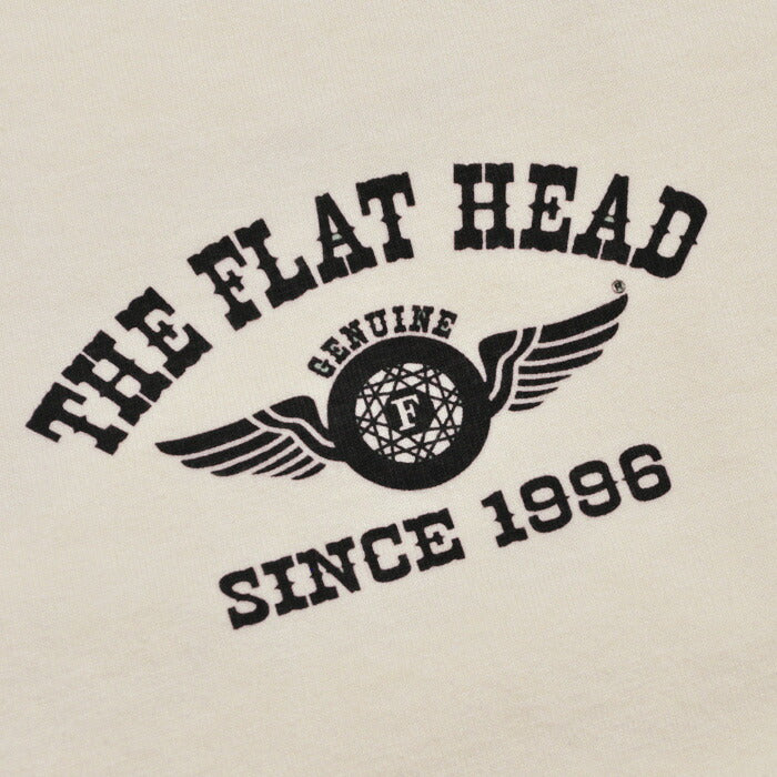 THE FLAT HEAD フラットヘッド Tシャツ FN-THC-202 FLYING WHEEL