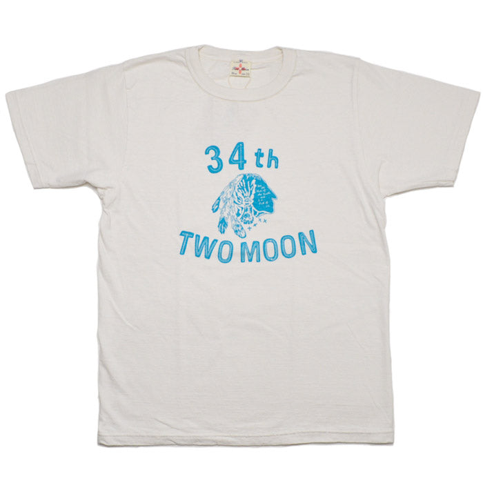 TWO MOON トゥームーン Tシャツ 20321 34th print T-shirt 34th