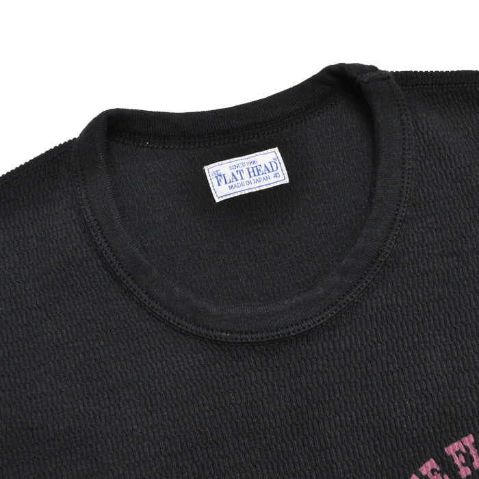 THE FLAT HEAD フラットヘッド Tシャツ サーマル フライングホイール THERMAL - FLYING WHEEL FN-THL-203