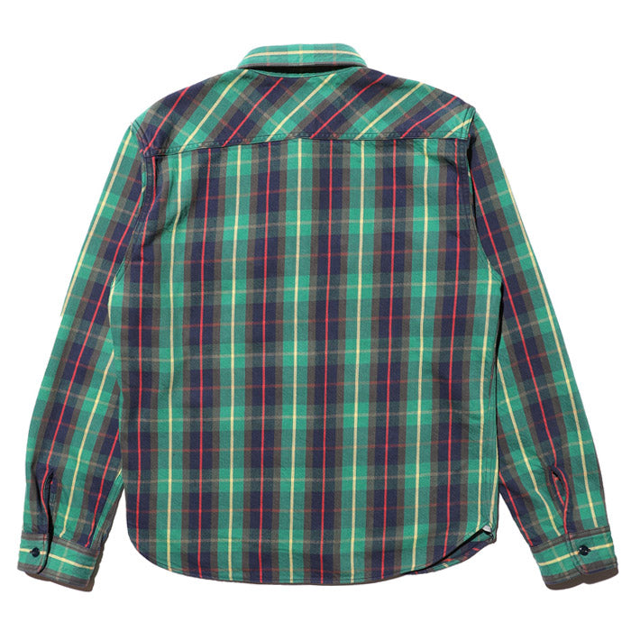 JELADO ジェラード シャツ Union Worker Shirt Short Length JP02125 ネルシャツ