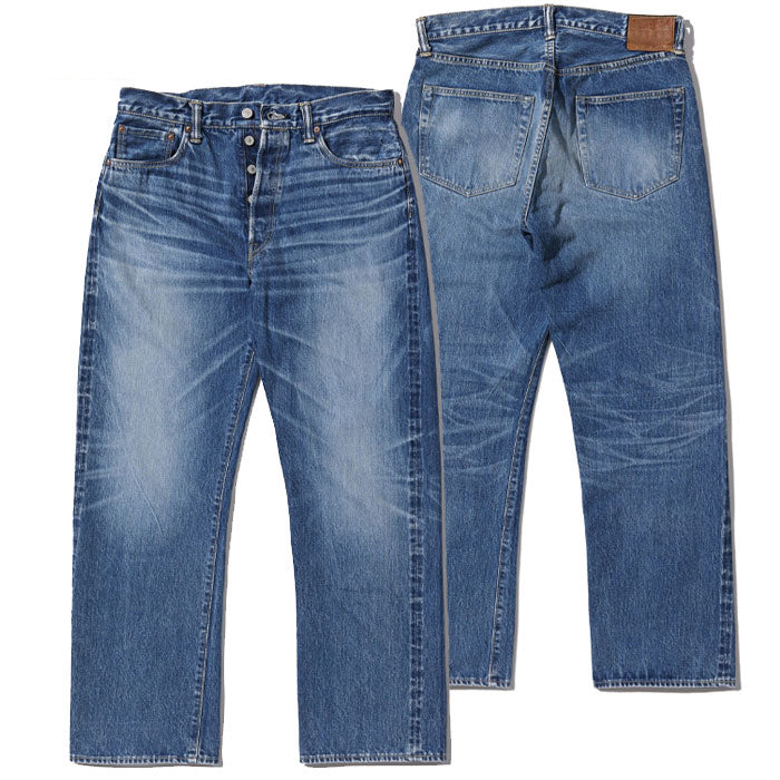 シュガーケーン SUGAR CANE デニム ジーンズ SC41947SW-429 14.25oz. DENIM 1947 AGED MODEL (REGULAR STRAIGHT) 加工モデル