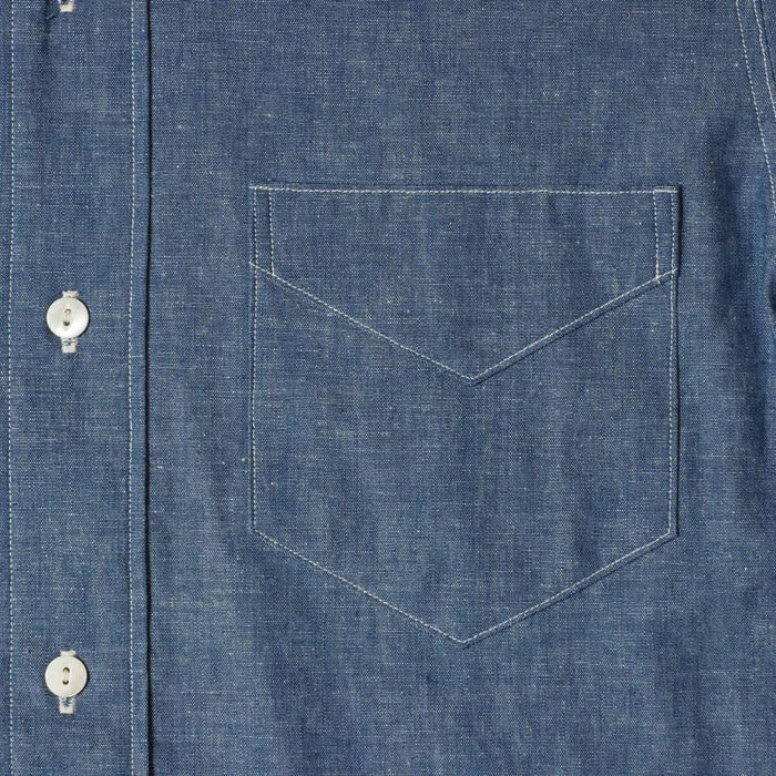WAREHOUSE ウエアハウス シャツ Lot 3053 NEW DEAL PROGRAMS WORK SHIRTS シャンブレーシャツ