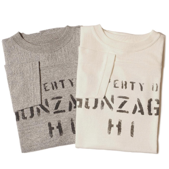 WAREHOUSE ウエアハウス Tシャツ Lot 4063 7分袖フットボールT GONZAGA HI