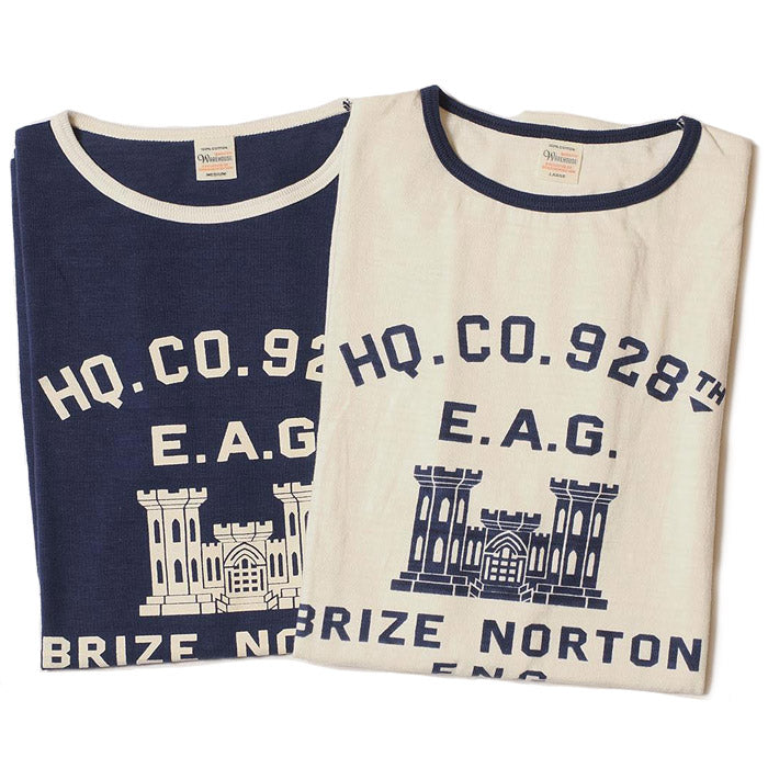 WAREHOUSE ウエアハウス Tシャツ Lot 4059 リンガーT BRIZE NORTON 半袖