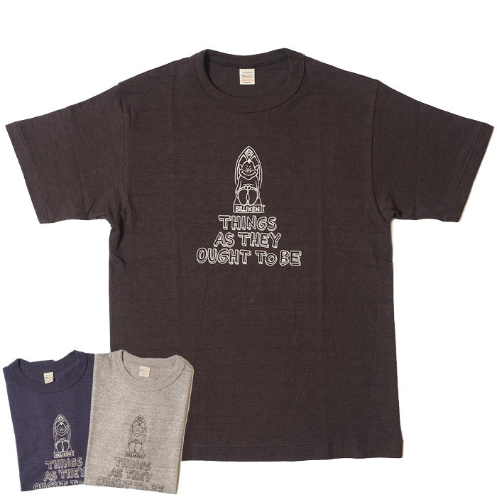 WAREHOUSE ウエアハウス Tシャツ Lot 4601 THINGS AS THEY OUGHT TO BE 半袖