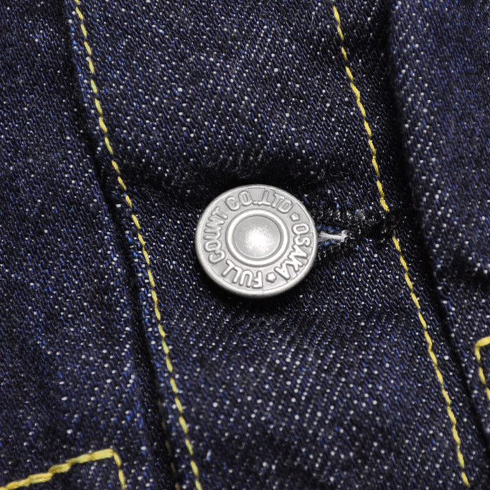 FULLCOUNT フルカウント デニムジャケット 2107SSW Type 1 Denim Jacket (Super Smooth)(One Wash)