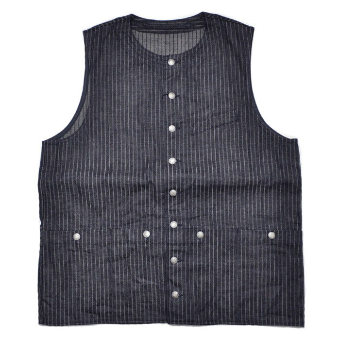 NIGEL CABOURN ナイジェルケーボン ベスト 30's フレンチワークベスト 30's FRENCH WORK VEST 80500070002