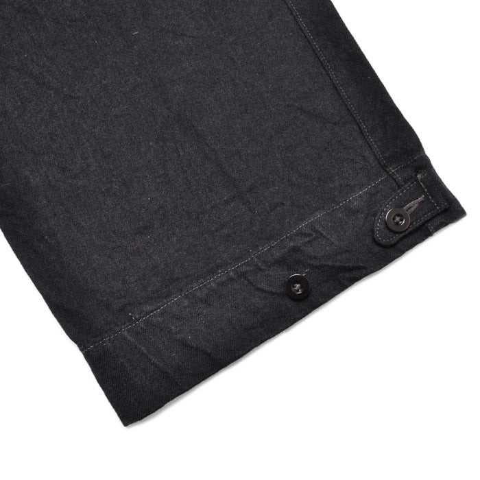 NIGEL CABOURN ナイジェルケーボン パンツ ブリティッシュアーミーパンツ - ブラックデニム BRITISH ARMY PANT - BLACK DENIM 80500050031