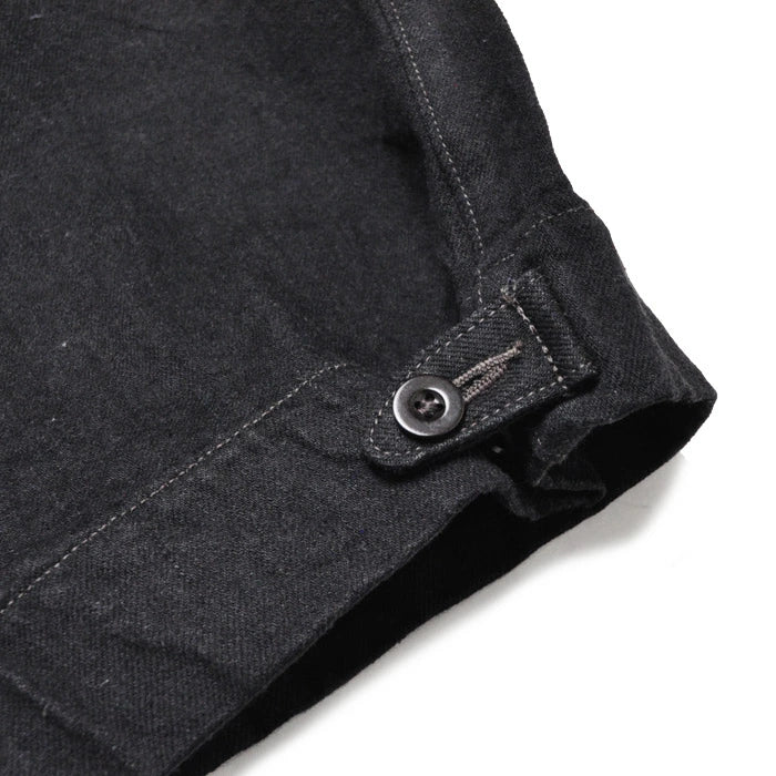 NIGEL CABOURN ナイジェルケーボン パンツ ブリティッシュアーミーパンツ - ブラックデニム BRITISH ARMY PANT - BLACK DENIM 80500050031