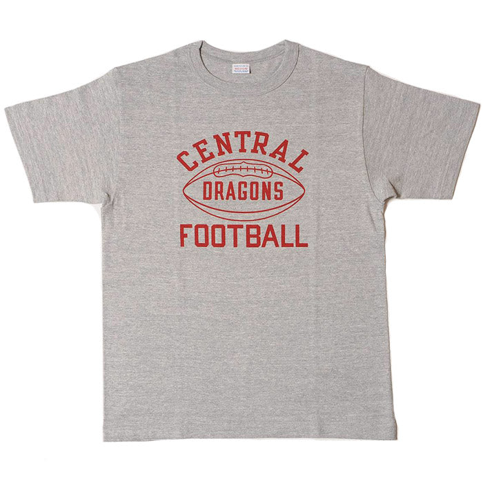 WAREHOUSE ウエアハウス Tシャツ Lot 4096 88/12杢クルーネック DRAGONS 半袖