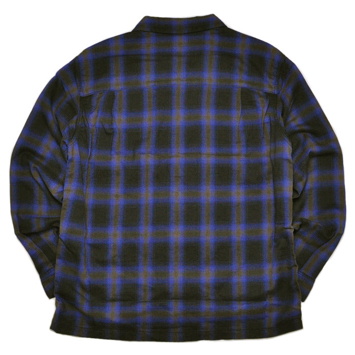 フラットヘッド THE FLAT HEAD シャツ オンブレチェックシャツ FN-SCR-019L