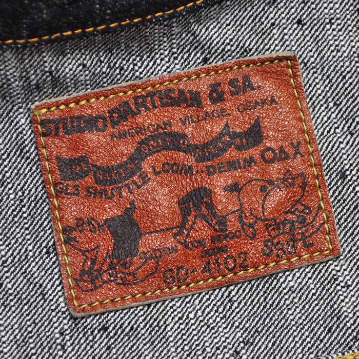 ステュディオ・ダルチザン デニムジャケット GL3 2ndタイプデニムジャケット SD-4102 STUDIO D'ARTISAN