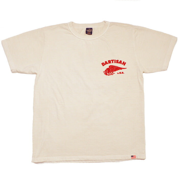 STUDIO D'ARTISAN Tシャツ ピグメントプリントTシャツ 8163B メンズ アメカジ