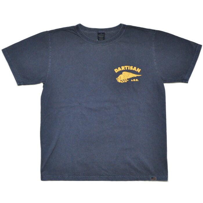 STUDIO D'ARTISAN Tシャツ ピグメントプリントTシャツ 8163B メンズ アメカジ