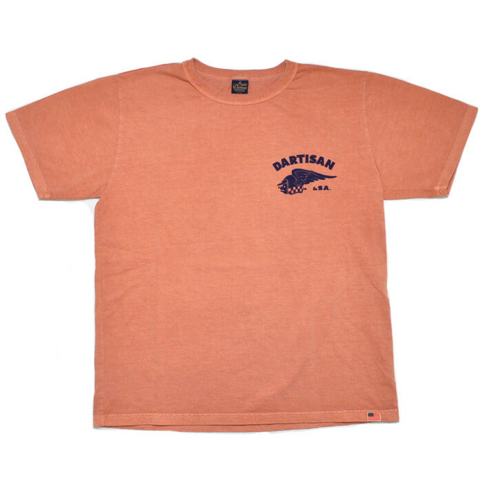 STUDIO D'ARTISAN Tシャツ ピグメントプリントTシャツ 8163B メンズ アメカジ