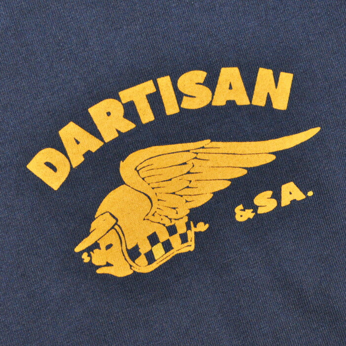 STUDIO D'ARTISAN Tシャツ ピグメントプリントTシャツ 8163B メンズ アメカジ