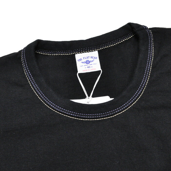 THE FLAT HEAD フラットヘッド Tシャツ FN-THC-202 FLYING WHEEL