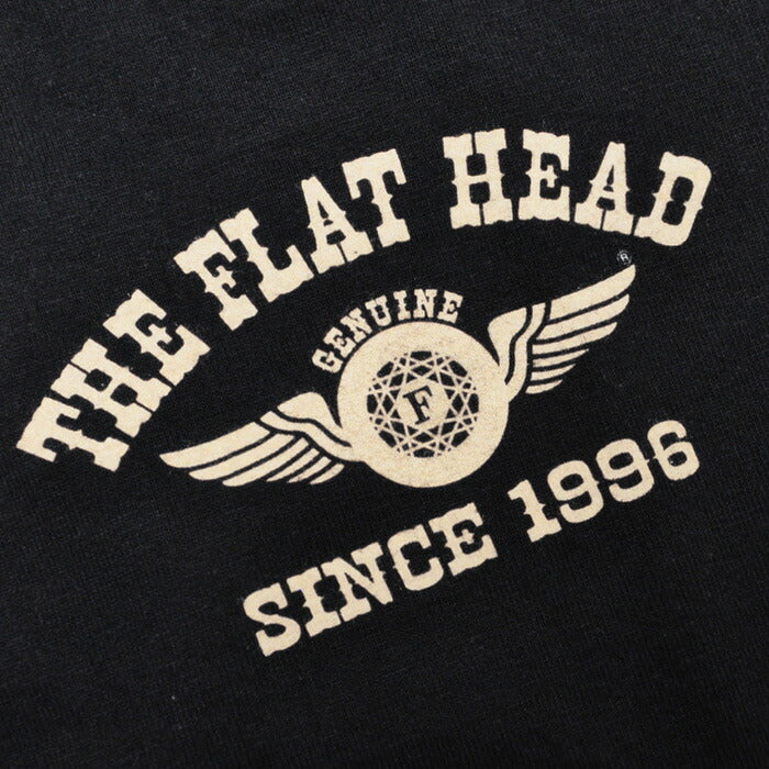 THE FLAT HEAD フラットヘッド Tシャツ FN-THC-202 FLYING WHEEL
