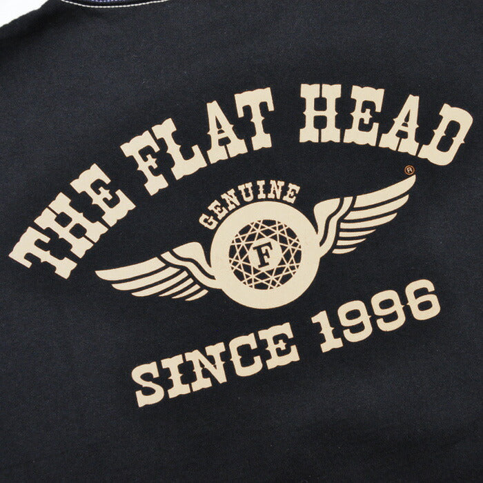 THE FLAT HEAD フラットヘッド Tシャツ FN-THC-202 FLYING WHEEL