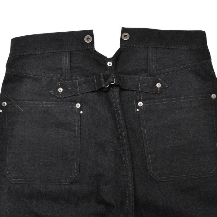 NIGEL CABOURN ナイジェルケーボン パンツ レイルマンデニムパンツ - ブラックデニム RAILMAN DENIM PANT - BLACK DENIM 80500050026