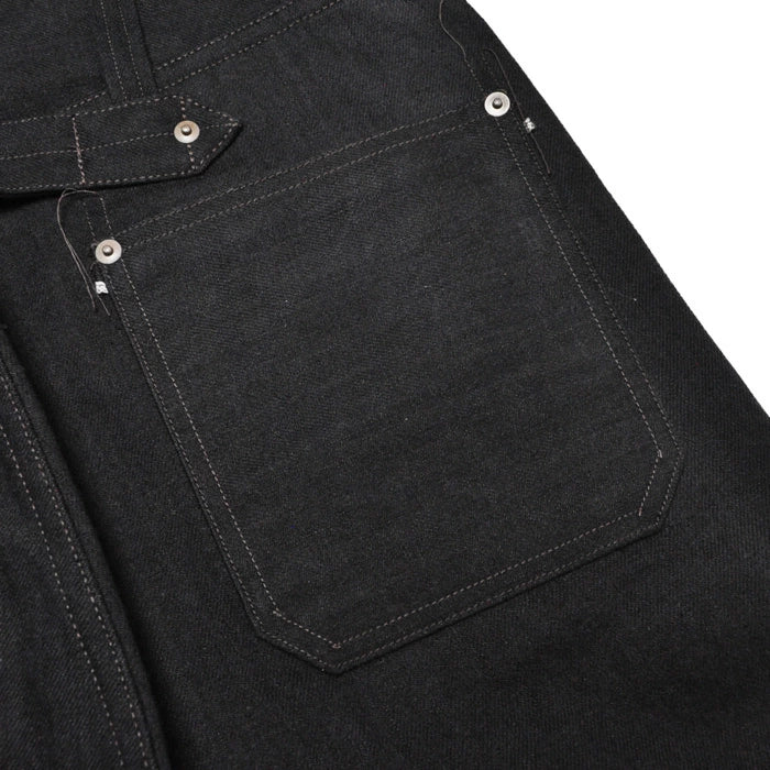 NIGEL CABOURN ナイジェルケーボン パンツ レイルマンデニムパンツ - ブラックデニム RAILMAN DENIM PANT - BLACK DENIM 80500050026