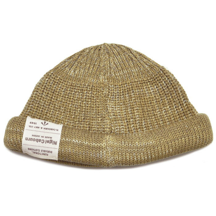 Nigel Cabourn ナイジェルケーボン キャップ BEANIE COTTON ビーニー コットン ニットキャップ 80500066010