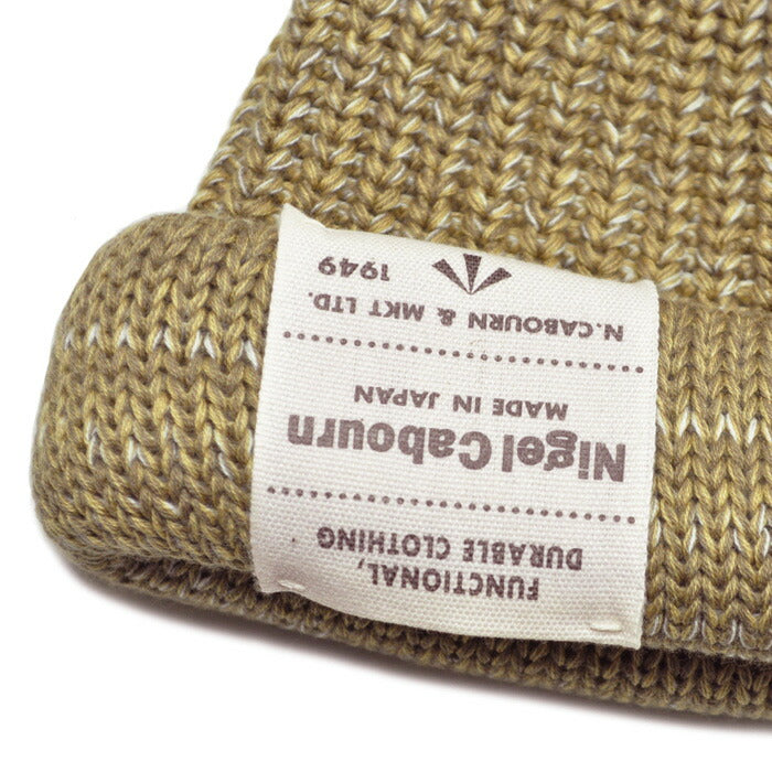 Nigel Cabourn ナイジェルケーボン キャップ BEANIE COTTON ビーニー コットン ニットキャップ 80500066010