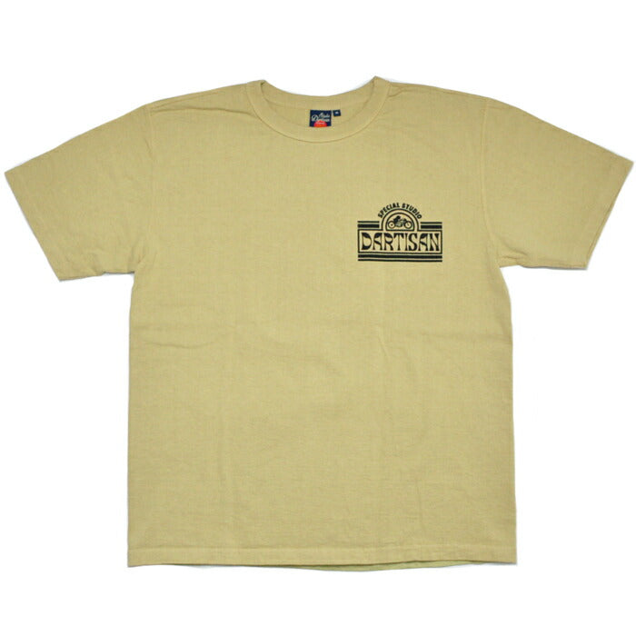 STUDIO D'ARTISAN Tシャツ 吊り編み プリントTシャツ 8165B ステュディオダルチザン