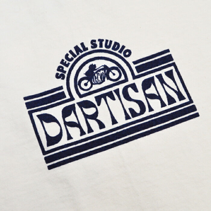 STUDIO D'ARTISAN Tシャツ 吊り編み プリントTシャツ 8165B ステュディオダルチザン