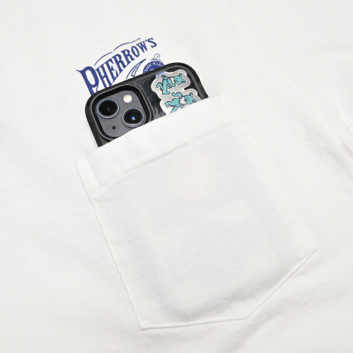PHERROW'S フェローズ Tシャツ 25S-PPT1 ポケットTシャツ
