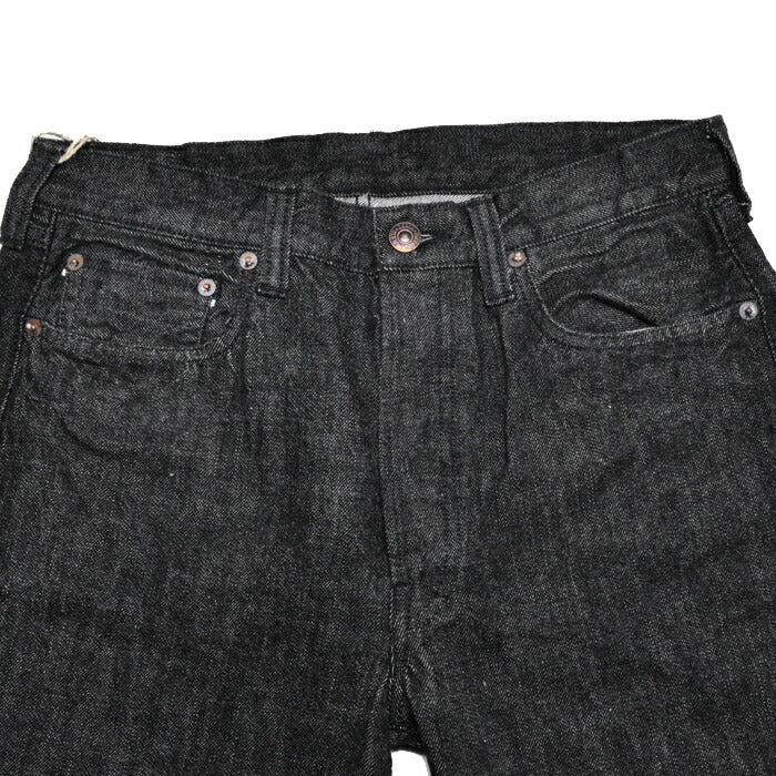 FULLCOUNT フルカウント デニム 1108BK Slim Straight Black Selvedge Denim