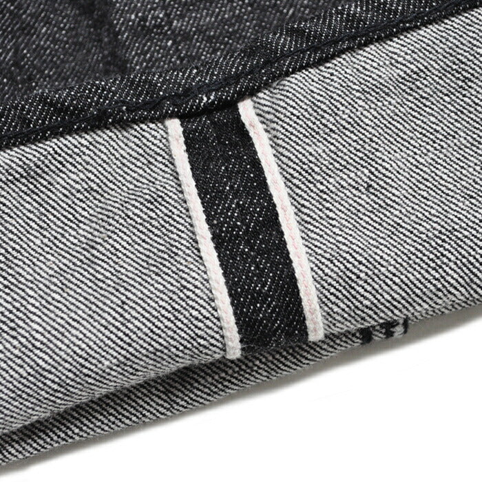 FULLCOUNT フルカウント デニム 1108BK Slim Straight Black Selvedge Denim
