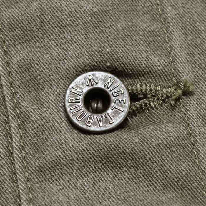 NIGEL CABOURN ナイジェルケーボン ジャケット ガンナージャケット - ピグメント GUNNER JACKET - PIGMENT FADE 80500030008